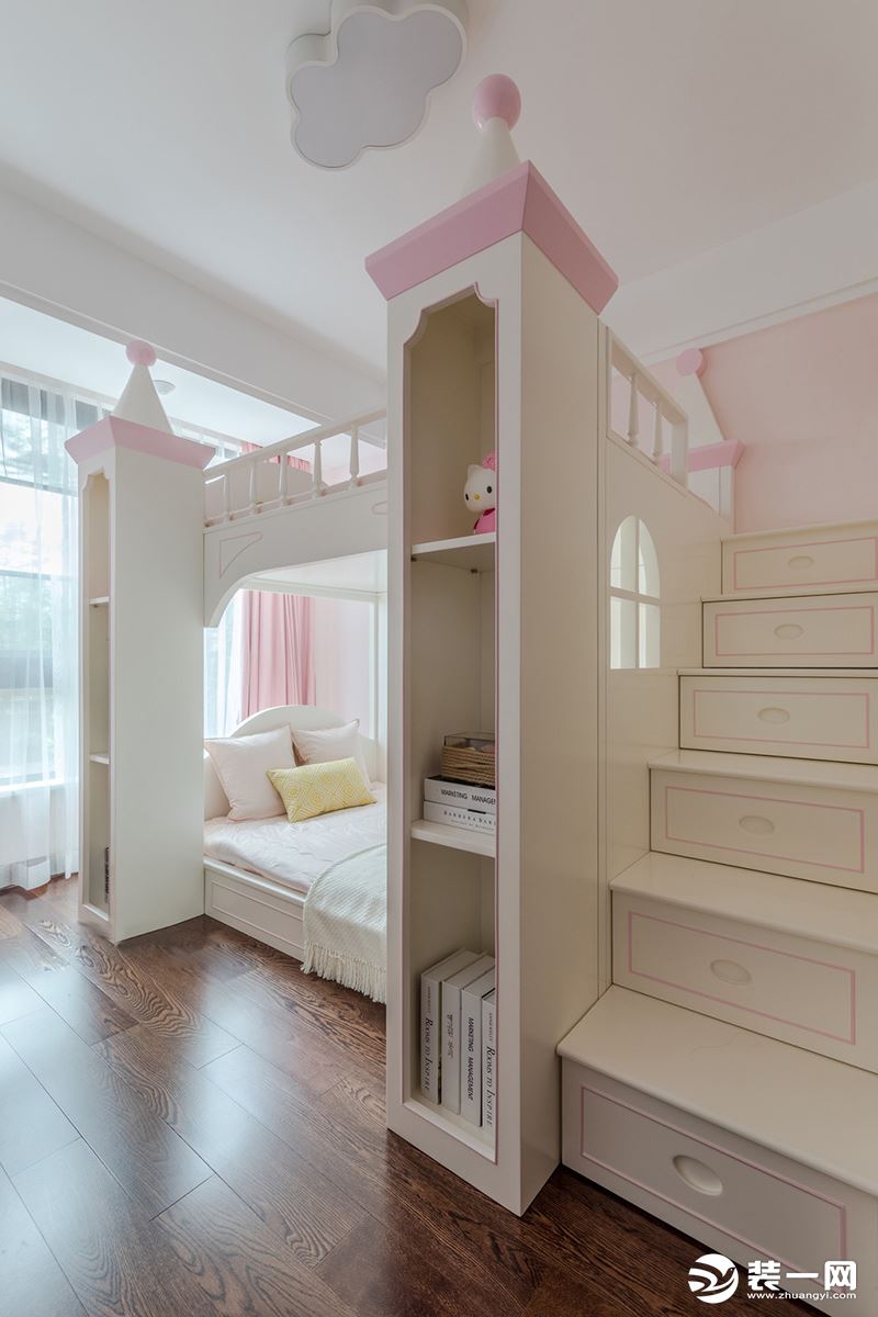 儿童房上下床设计超有大气魅力